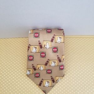 Coca Cola polar Gold Tie#11